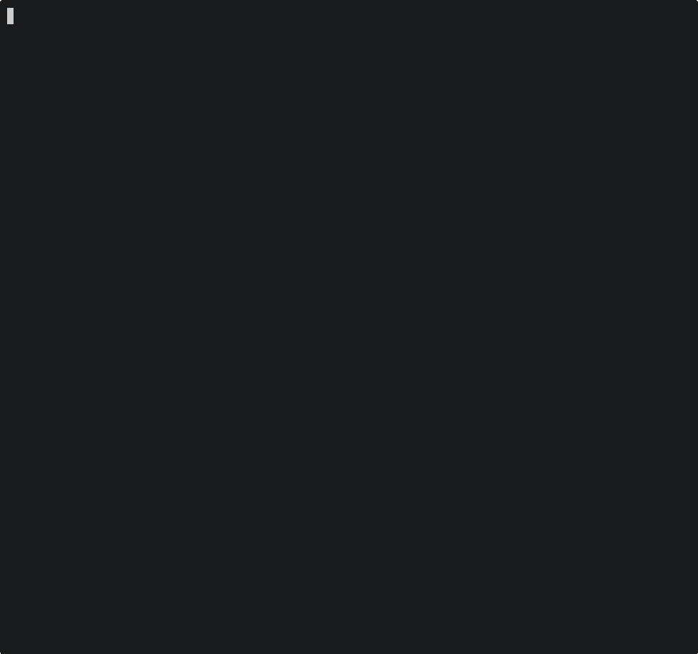 CLI usage demo